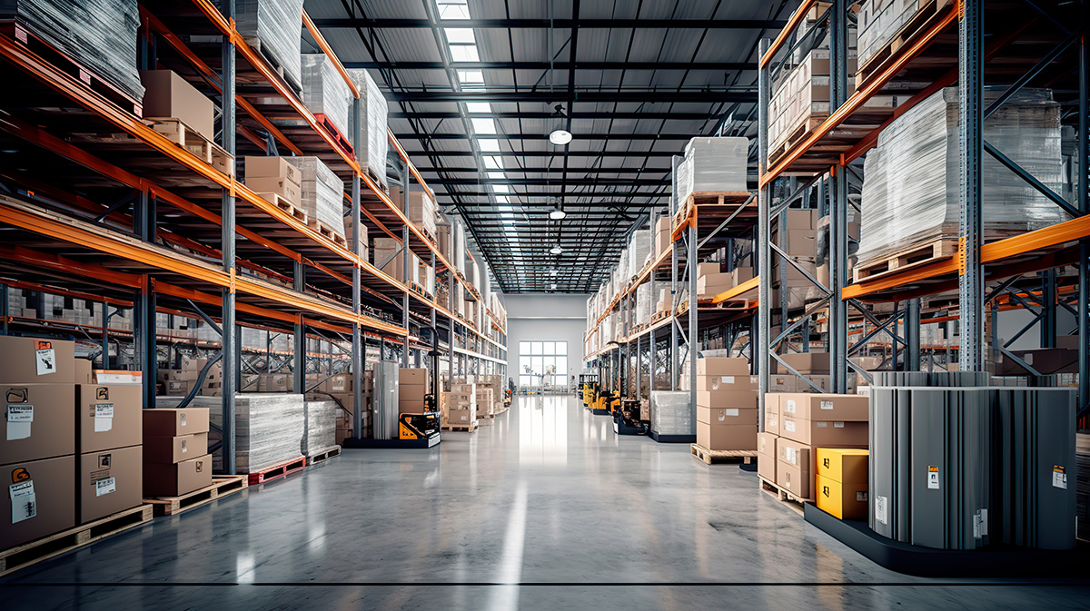 Warehouse interior